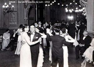 ORAN - BAL DE LA GOUTTE DE LAIT - 1932